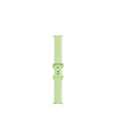 Produktbild von Google Smartwatch-Band - Small (S)/Large (L) - Schnalle Aufsatz - Lemongrass - Fluorelastomer, Gummi, Edelstahl