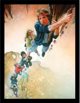 Produktbild von The Goonies - Gerahmtes Poster "Hanging" PM9529 (40 cm x 30 cm) (Bunt)