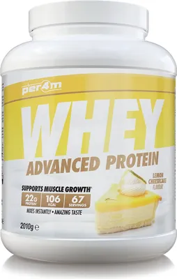 Produktbild von Per4m Whey Protein- 2,01 kg Lemon Cheesecake