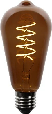 Produktbild von LUEDD 5er-Set E27 Dimmbare LED-Glühbirnen ST64 Braun 4W 100 lm 1800K
