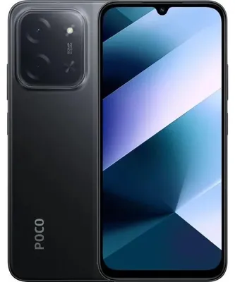 Produktbild von POCO C85, 17,5 cm (6.9"), 1600 x 720 Pixel, 6 GB, 128 GB, 50 MP, Schwarz