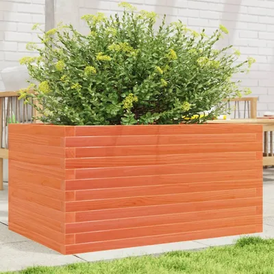 Immagine prodotto di Maison Exclusive - Fioriera Giardino Marrone Cera 90x60x46 cm Legno Massello Pino