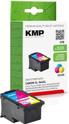 Produktbild von KMP C98 farbig Tintenpatrone ersetzt Canon CL-546XL (8288B001)