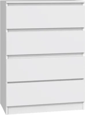 Produktbild von Selsey Malwa - Kommode mit vier Schubladen, weiß, 70 cm