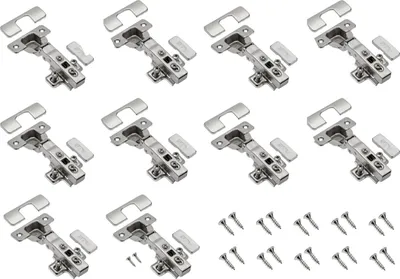 Produktbild von GTV 10 x Hydraulisches Scharnier ECHC, überlappbar, Dämpfung, Möbelscharnier