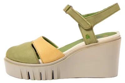 Image de Art Sandales à talons pour Femme 2083 NOBUCK LIKEN-HONEY/ CATANIA Multicolore