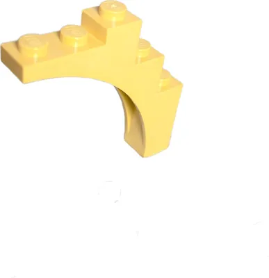 Image de LEGO® 1x5x4 Brique demi-arche arcade beige clair pour maison, bâtiment - 2339 NOUVEAU ! Quantité 250x