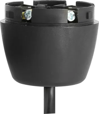 Produktbild von STEX24 Grundkörper mit Kabel für Signalsäule schwarz, 50mm Kabel 10,0 Meter, SG50-OB/231 104 MaßeHöhe42,0mm,