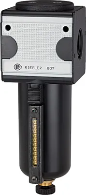 Produktbild von Riegler Mikrofilter »multifix«, mit Metallbehälter, 0,01 µm, BG 3, G 1/2