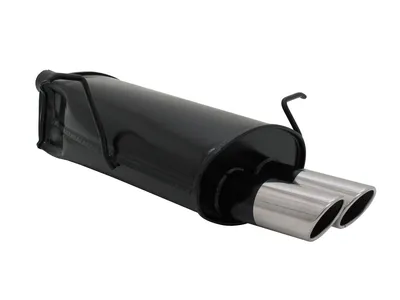 Produktbild von Novus Sportauspuff für BMW E46 2x76mm SR-Design Endschalldämpfer mit ABE