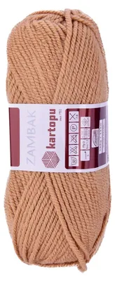 100g Strickgarn Häkelgarn Kartopu Zambak beige