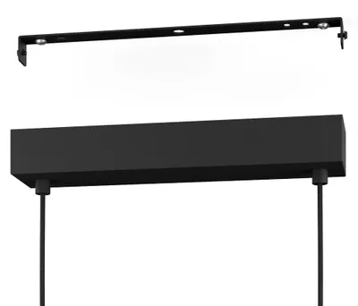 Produktbild von EGLO Filago, Flexible Halterung, Schwarz, Braun, Transparent, Schwarz, Transparent, Stahl, Holz, Glas, Drinnen