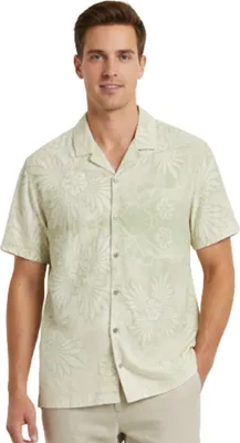 Immagine prodotto di Camicia stampata Desigual da uomo Paper green taglia XXL