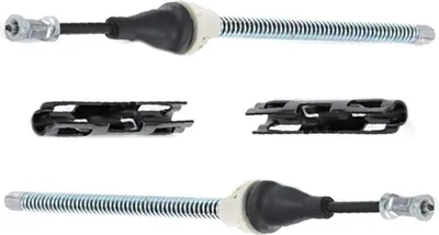 Produktbild von RIDEX Handbremsseil Seilzug Feststellbremse für FORD Fiesta Mk5 Schrägheck (JH1, JD1, JH3, JD3) Hinten Rechts Hinten Links 124C1130
