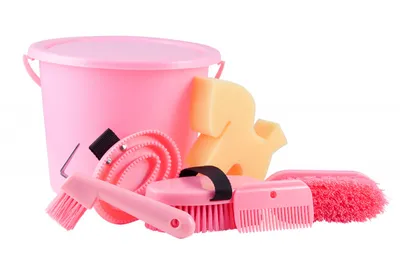 Produktbild von PFIFF Putzset im verschließbaren Eimer pink 4
