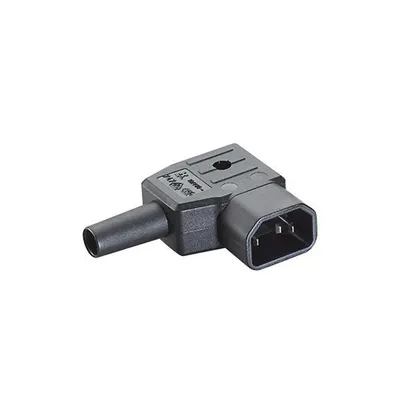 Produktbild von BACHMANN Kaltgerätestecker Typ 747 70C, Winkelstecker