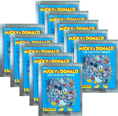 Immagine prodotto di Micky & Donald - Un mondo fantastico - Adesivi da collezione - 10 bustine