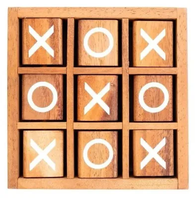 Produktbild von Gra - XO Spin, ein hölzernes Tic-Tac-Toe-Spiel - Quint