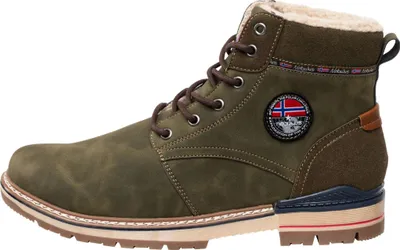 Productafbeelding van Nebulus winterlaars WAYNE, heren, warme en praktische laarzen, transitiemodel, P5702 - heren, khaki, maat 45