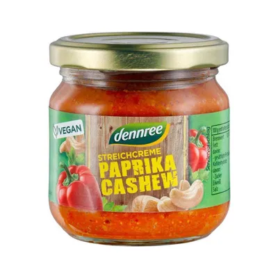 Produktbild von Streichcreme - Paprika Cashew 180g