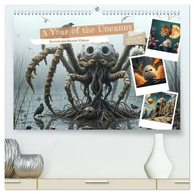 Produktbild von Ein Jahr des Unheimlichen (Hochwertiger Premium-Wandkalender 2027, Format DIN A2, Querformat), CALVENDO 12-Monats-Wandkalender
