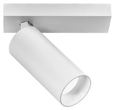 Productafbeelding van Instelbare plafondlamp Gfa, 12W LED, 2700K, lichtbundel 38°, kleurweergave >90, IP20, aluminium, satijnwit - Gealuce