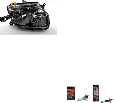 Produktbild von Scheinwerfer + Osram Night Breaker Laser passend für Dacia Duster Rechts 8200211014 7700421671 6001546791 260100067R Johns