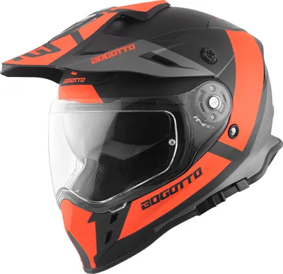 Image de Casque enduro Bogotto V331 Pro Tour, orange, XS