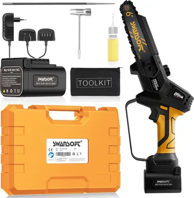 Image de Tronçonneuse, moteur sans balais, sur batterie, CS-1 Y, deux batteries