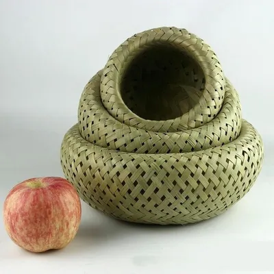 Productafbeelding van Handgemaakte Bamboe Decoratieve Mand