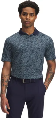 Produktbild von Under Armour Ua Matchplay Printed Polo - midnight navy, Größe:XXL