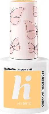Zdjęcie produktu dla Hi Hybrid Semi-Permanent UV Gel Nail Polish Banana Dream 5ml