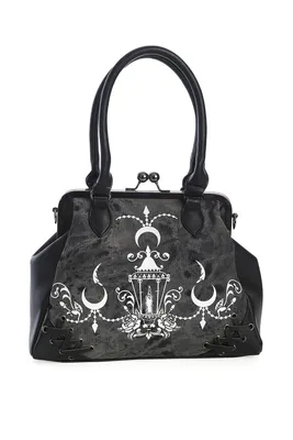 Immagine prodotto di Banned Handbag Candlelight Handle Bag Gotico Aristocratico Vittoriano