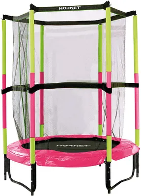 Produktbild von Hudora Trampolin Sicherheitstrampolin Jump In 140 rosa