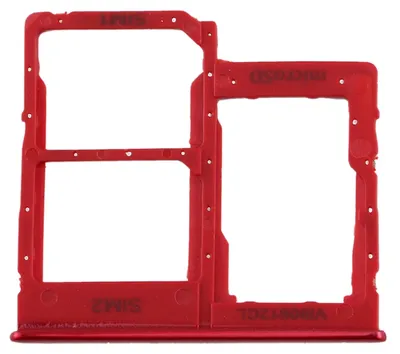 Image de Support pour carte SIM pour Samsung Galaxy A40 5,9 pouces, rouge, pièce de rechange, neuf