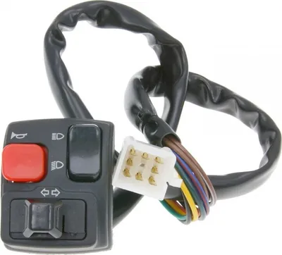 Produktbild von BestPrice Schaltereinheit links Blinker, Fernlicht, Abblendlicht, Hupe kompatibel mit Rieju RRX, MRX, SMX, MRT, RS2