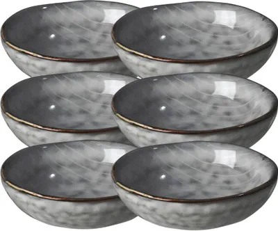 Produktbild von Broste Copenhagen NORDIC SEA Butterschale 7 x 2 cm Set6