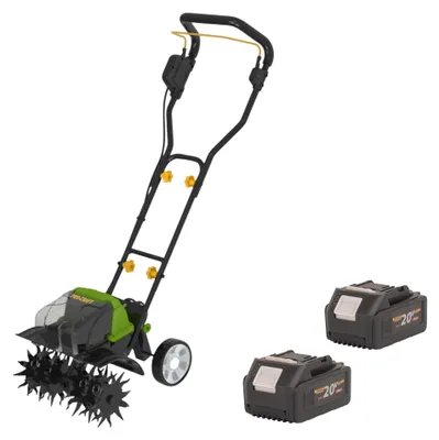 Produktbild von Procraft CT20/2bb Akku Kultivator 40 V ( 2x 20 V ) 360 mm Brushless + 2x Akku 4,0 Ah - ohne Ladegerät