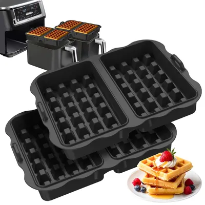 Waffeleinsätze 2er-Pack, Silikon, für Cosori & Ninja