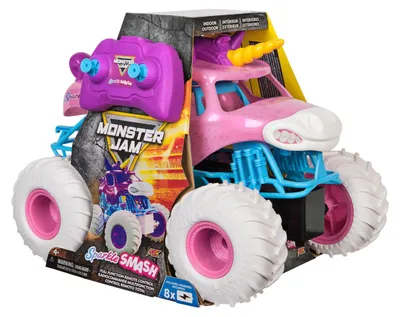 Productafbeelding van Monster Jam Sparkle Smash RC Monster Truck 1:15