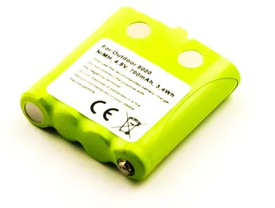 Produktbild von Akku für DeTeWe Outdoor 8000, PMR 8000, PMR8000 SIMVALLEY PX-1755, PX-1761