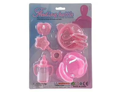 Produktbild von Puppe Set für fantasievolles Spielen und kreative Rollenspiele für Kinder und Kleinkinder