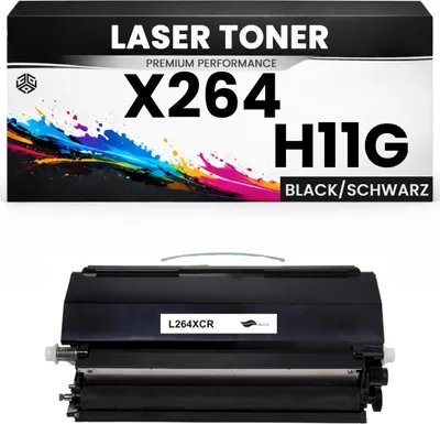 Produktbild von XXL Toner kompatibel für Lexmark X264H11G X264 X363 X364 in Schwarz