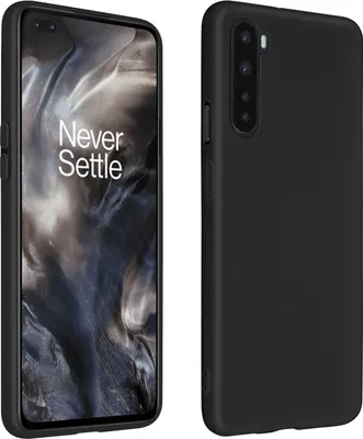 Produktbild von Avizar, Gelhülle, Backcover für OnePlus Nord, Schwarz