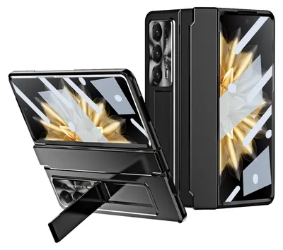 Obrázek produktu pro Pro Honor Magic V2 Integrované skládací ochranné pouzdro na mobilní telefon s držákem Black