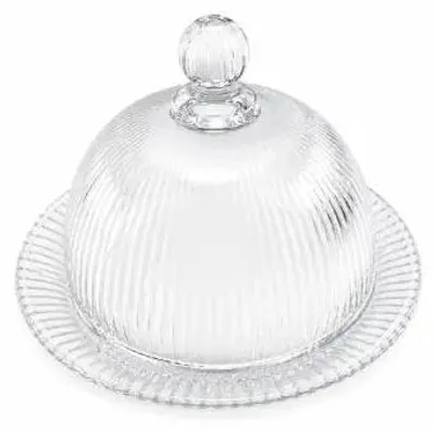 Produktbild von Piramit transparente Serveerschale mit Deckel, 14 cm Durchmesser, 10 cm Höhe