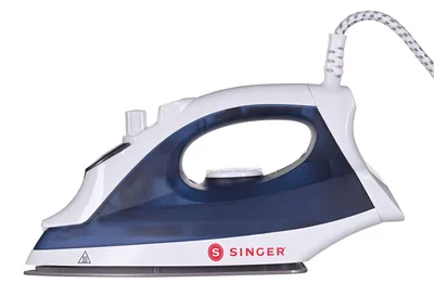 Immagine prodotto di SINGER Steamchoice 3.0 Ferro a vapore Piastra in Ceramica 1200 W Blu, Bianco
