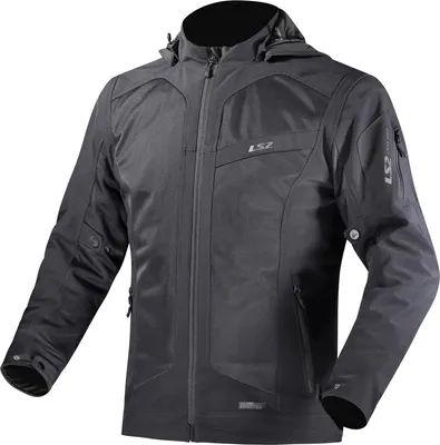 Produktbild von LS2 Bolton Air wasserdichte Motorrad-Textiljacke, schwarz, M