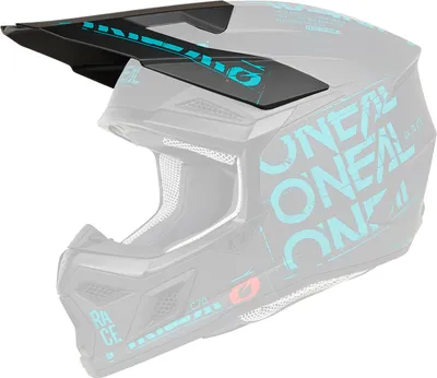 Produktbild von O'NEAL Visor 3SRS Helmet STATIC black/teal
