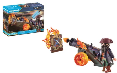 Produktbild von 71189 Pirat mit Kanone, Konstruktionsspielzeug